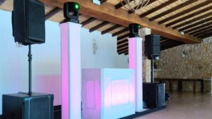 Monte de Serrinho Country House wedding venue - sound and lighting equipment hired from Vibe-Algarve