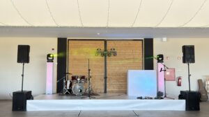 Wedding band and stage hire at Vibe-Algarve